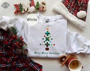 Txt Christmas Tree Shirt Txt Merry Merry Christmas Sweatshirt Gift For Christmas Gift Young One Fans Txt World Tour Shirt Txt Member Tee Unique revetee 4