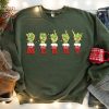 Asl Merry Christmas Shirt Sign Language Christmas Sweatshirt Hand Language Holiday Shirt Gift For Deaf Pride Slp Merry Christmas Tee Unique revetee 1