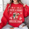 Travis Kelce Christmas Sweatshirt Jason Kelce And Travis Kelce Shirt Vintage Kansas City Football Kelce Kansas City Football Shirt trendingnowe.com 2