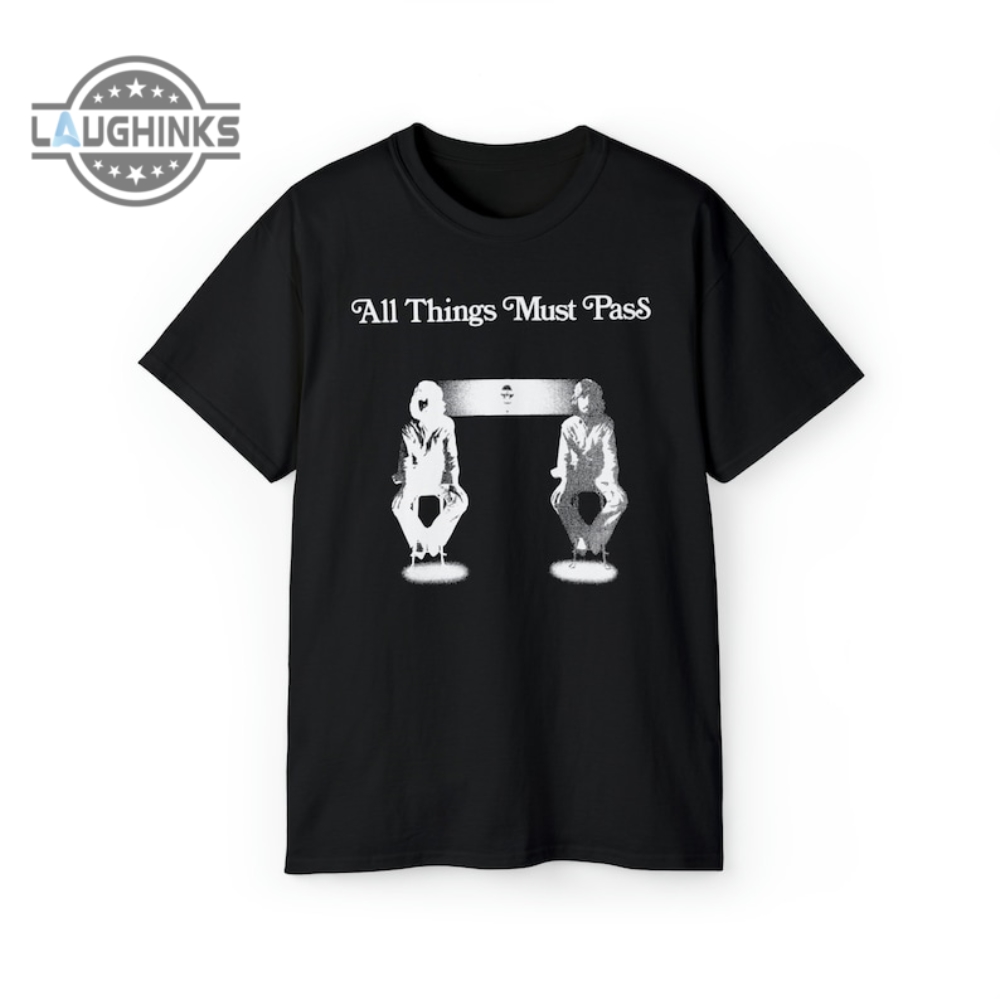 George Harrison T Shirt Sweatshirt Hoodie Mens Womens Kids All Things Must Pass Tshirt Classic Rock 70S George Harrison Eric Clapton The Beatles Shirts