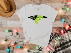 Ew People Shirt Christmas Grinch Tshirt Grinch Smiling Face Sweatshirt Ew People Whoville Hoodie Christmas Green Goblin Grinchmas Shirt giftyzy 3