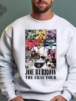 Joe Burrow The Eras Tour Shirt Joe Burrow Shirt Joe Burrow Tshirt Joe Burrow Joe Burrow Hoodie Joe Burrow Sweatshirt Unique revetee 2