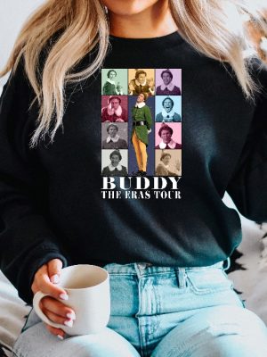 Buddy The Era Tour Sweatshirt Christmas Elf Sweater Ts Era Tour Elf Shirt Christmas Crewneck Xmas Tee Christmas Gift Elf Concert Shirt Unique revetee 2