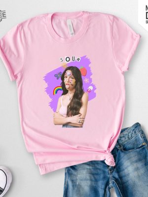 Olivia Rodrigo Sour Shirt Olivia Rodrigo T Shirt Sour Album Shirt Vintage Olivia Rodrigo Shirt Olivia Merch Olivia Sour Tour Shirt Unique revetee 2