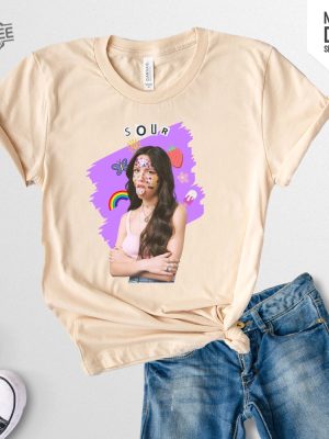 Olivia Rodrigo Sour Shirt Olivia Rodrigo T Shirt Sour Album Shirt Vintage Olivia Rodrigo Shirt Olivia Merch Olivia Sour Tour Shirt Unique revetee 4