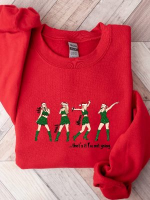 Swiftie Shirt Ts Merch Shirt Taylor Swift Eras Tour Movie Sweatshirt The Eras Tour Concert Sweatshirt Merry Swiftmas Sweatshirt Unique revetee 5