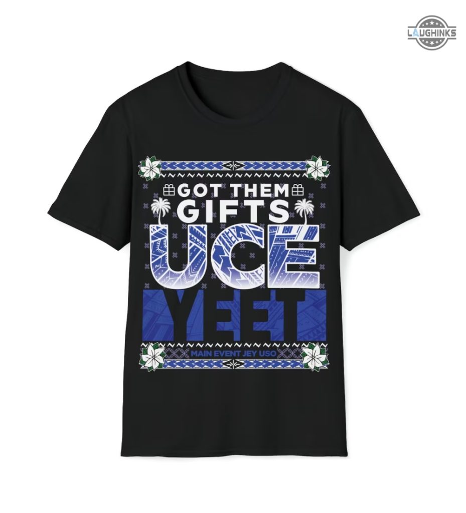 jey uso yeet shirt sweatshirt hoodie mens womens yeet ugly christmas shirts jey uso roman reigns wwe wrestling hanukkah xmas gift funny samoan uce tee laughinks 1 1