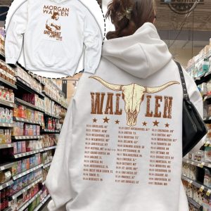 morgan wallen tour shirt sweatshirt hoodie mens womens 2 sided wallen concert tour 2023 merch country music festival gift singer morgan wallen tshirt laughinks 3 1