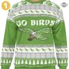 eagles christmas sweater all over printed philadelphia eagles ugly christmas artificial wool sweatshirt philly eagles football shirts kelly green xmas gift laughinks 1