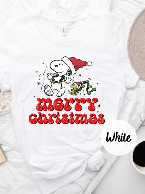 Christmas Sweatshirt Funny Cartoon Christmas Movie Characters Hoodie Christmas Sno0py Shirt Christmas Gifts Christmas Kids Crewneck Unique revetee 3