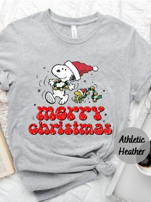 Christmas Sweatshirt Funny Cartoon Christmas Movie Characters Hoodie Christmas Sno0py Shirt Christmas Gifts Christmas Kids Crewneck Unique revetee 6