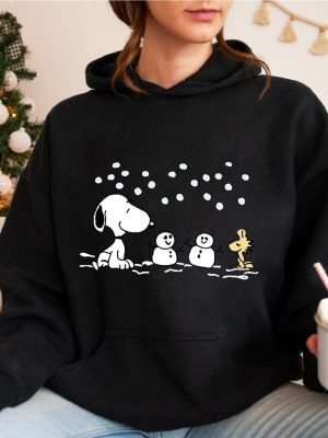 Charlie And The Snoopy Christmas Sweatshirt Christmas Cartoon Dog Sweatshirt Christmas Gift Vintage Sweatshirt Christmas Crewneck Unique revetee 3