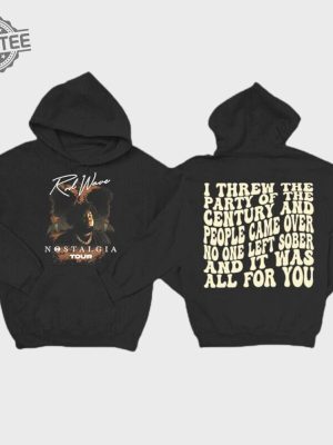 Rod Wave Nostalgia Tour 2 Slide T Shirt Sweatshirt Hoodie Beautiful Mind Tour Rod Wave Merch Music Concert Tee Gift For Fan Unique revetee 2