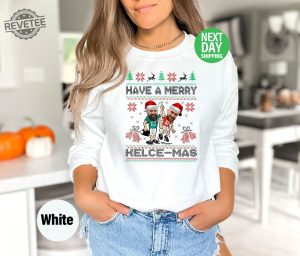 Travis Kelce Have A Merry Kelcemas Sweatshirt Vintage Travis Kelce Sweat The Chiefs Bros Funny Christmas Hoodie Football Christmas Unique revetee 3