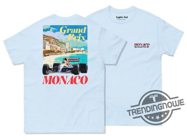 Vintage Monaco Grand Prix Shirt Monaco Shirt Racing Shirt Car Shirt Race Car Shirt Grand Prix Shirt Motorsport Apparel trendingnowe.com 1