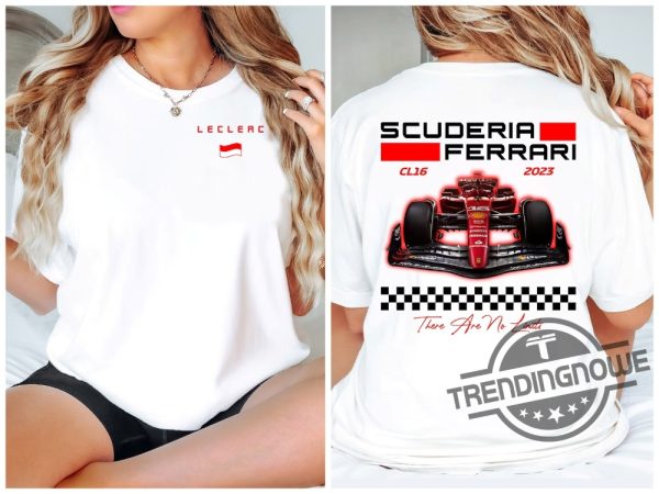 Charles Leclerc Formula One Shirt Sweatshirt F1 Shirt F1 Two Sides Shirt Charles Leclerc Shirt Charles Leclerc Sweater Leclerc F1 Shirt trendingnowe.com 1