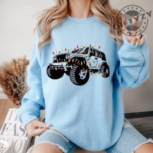 American Offroad Shirt Offroad Forest Tshirt Christmas Crewneck Sweater Us Offroad 4Wd Offroad Hoodie Jeep Christmas Shirt giftyzy 4
