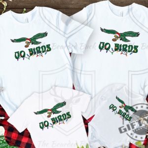 Go Birds Christmas Shirt Philly Eagles Tshirt Philadelphia Sweatshirt Bird Gang Nfl Football Hoodie Family Christmas Shirt giftyzy 3