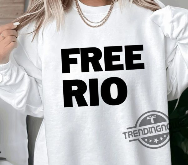 Free Rio Shirt Funny Free Rio Sign At The Detroit T Shirt Rio Da Yung Og Shirt Fuckofftwann Jack Harlow Wearing Free Rio New Shirt trendingnowe.com 1
