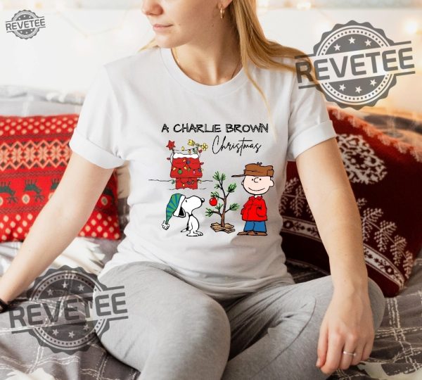 Charlie Christmas Shirt Christmas Cartoon Dog Shirt Cute Christmas Gift Classic And Timeless Unique revetee 1