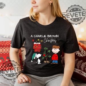 Charlie Christmas Shirt Christmas Cartoon Dog Shirt Cute Christmas Gift Classic And Timeless Unique revetee 4