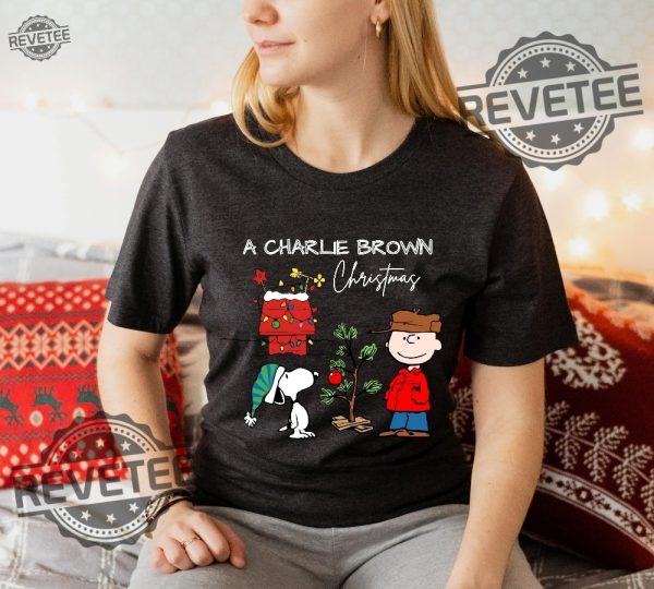 Charlie Christmas Shirt Christmas Cartoon Dog Shirt Cute Christmas Gift Classic And Timeless Unique revetee 4