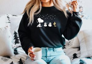 Snoopy Christmas Sweatshirt Dog Christmas Crewneck Christmas Gifts Winter Clothes Snoopy Shirt Boujee T Shirt Christmas Apparel Unique revetee 1