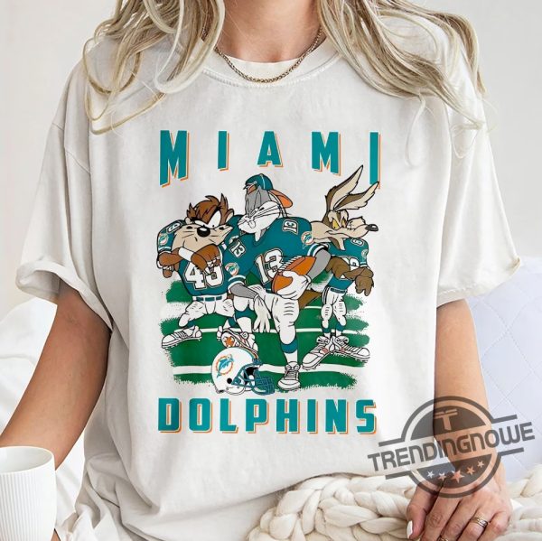 Vintage Miami Dolphins Shirt Miami Dolphins T Shirt Miami Dolphin Football Shirt Miami Football Dolphins T Shirt Sweatshirt Hoodie trendingnowe.com 1