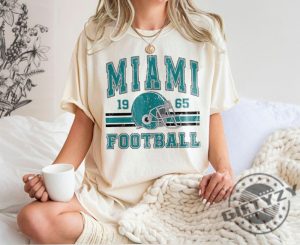 Miami Football Shirt Miami Football Sweatshirt Vintage Style Miami Football Hoodie Miami Fan Gift Miami Tshirt Sunday Football Shirt giftyzy 6