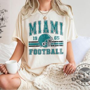 Miami Football Shirt Miami Football Sweatshirt Vintage Style Miami Football Hoodie Miami Fan Gift Miami Tshirt Sunday Football Shirt giftyzy 6