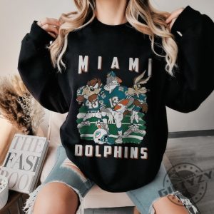Vintage 90S Miami Dolphins Tshirt Miami Dolphins Sweatshirt Miami Dolphin Football Hoodie Miami Football Dolphins Unisex Shirt giftyzy 6