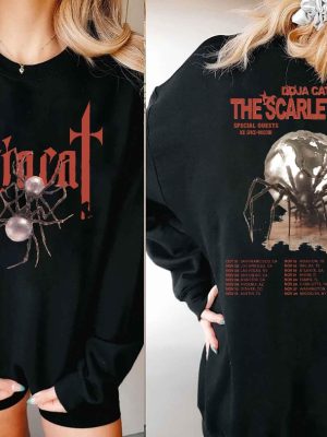 Vintage Doja Cat The Scarlet Tour 2023 Shirt Doja Cat Fan Shirt The Scarlet 2023 Concert Shirt Doja Cat Band Shirt Music Tour 2023 Shirt Unique revetee 2