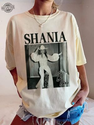 Shania Twain Shirt 90S Shania Graphic Shirt Shania Twain Shirt Shania Twain Clothing Tshirt Gift For Men Women Unisex Tshirt Unique revetee 4