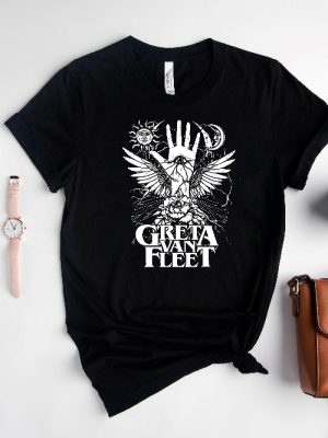 Greta Van Fleet Shirt Retro Musical Shirt Greta Van Fleet Rock Band Shirt Boho Vintage Musician Shirt Retro Greta Van Fleet T Shirt Tee Unique revetee 2