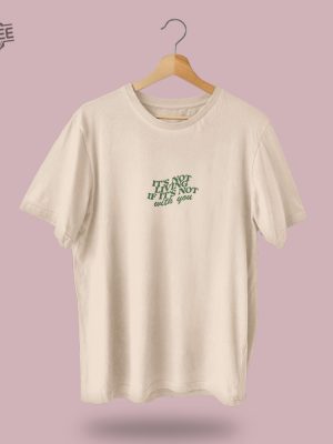 The 1975 Its Not Living If Its Not With You T Shirt Merch Lyrics T Shirt Matty Healy Band Tshirt Clothing Oversized T Shirt Unique revetee 4