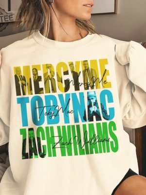 Tobymac Mercyme And Zach Williams 2023 Tour Shirt Tobymac Mercyme And Zach Williams Merch Tee Alum Lyrics Tour Concert Unique revetee 2