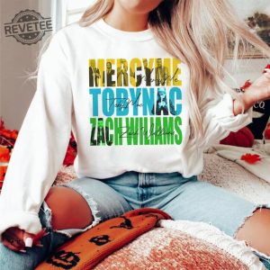 Tobymac Mercyme And Zach Williams 2023 Tour Shirt Tobymac Mercyme And Zach Williams Merch Tee Alum Lyrics Tour Concert Unique revetee 4