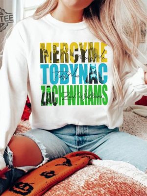 Tobymac Mercyme And Zach Williams 2023 Tour Shirt Tobymac Mercyme And Zach Williams Merch Tee Alum Lyrics Tour Concert Unique revetee 4