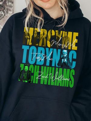 Tobymac Mercyme And Zach Williams 2023 Tour Shirt Tobymac Mercyme And Zach Williams Merch Tee Alum Lyrics Tour Concert Unique revetee 6