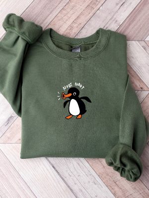 Noot Noot Shirt Cute Penguin Apparel Penguin Lover Sweater Animal Lover Sweatshirt Pingu T Shirt Funny Meme Hoodie Cartoon Sweatshirt Unique revetee 3