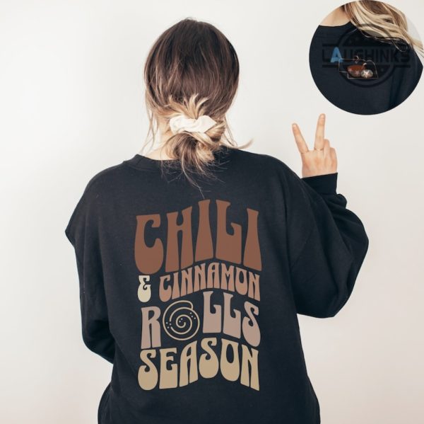 chili and cinnamon rolls sweatshirt tshirt hoodie mens womens nebraska cornhuskers midwest shirts unl bryerlane dish cozy season trendy tee laughinks 2