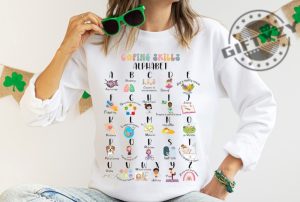 Abc Coping Skills Shirt Coping Skill Alphabet Tshirt School Counselor Hoodie Psychologist Sweatshirt School Psychologist Shirt giftyzy 5