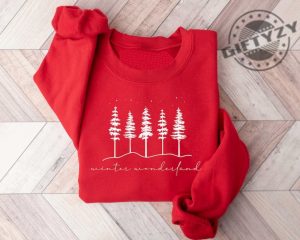 Winter Wonderland Shirt Let It Snow Sweatshirt Winter Lover Hoodie Snow Tshirt Christmas Gift giftyzy 3