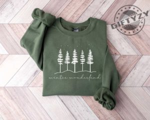 Winter Wonderland Shirt Let It Snow Sweatshirt Winter Lover Hoodie Snow Tshirt Christmas Gift giftyzy 6