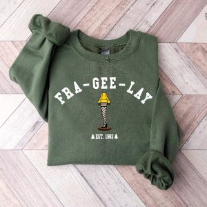 Frageelay 1983 Movie Sweatshirt A Christmas Story Sweatshirt Christmas Movie Shirts Vintage Christmas Sweater Funny Christmas Shirt Unique revetee 4