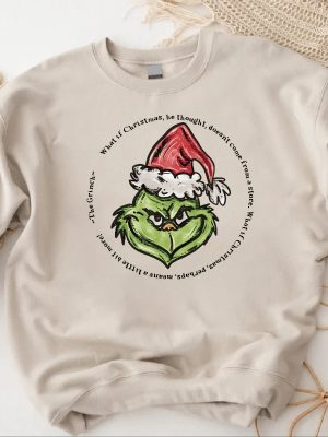 Grinch Christmas Sweatshirt Grinch Sweatshirt Christmas Sweatshirt Grinch Sweatshirt Christmas Vibe Funny Grinch Shirt Unique revetee 2