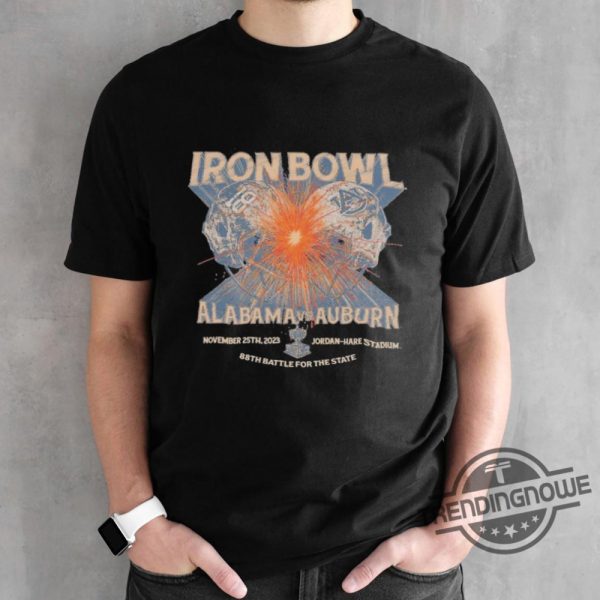Iron Bowl 2023 Shirt Alabama vs Auburn Iron Bowl 2023 Jordan Hare Stadium Shirt trendingnowe.com 1