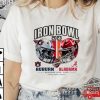 Iron Bowl 2023 Shirt Auburn Tigers Vs Alabama Crimson Tide 2023 Iron Bowl Matchup T Shirt trendingnowe.com 3