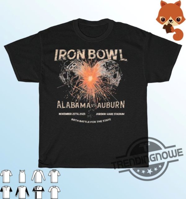 Official Iron Bowl 2023 Shirt Alabama Vs Auburn Battle For The Iron Bowl 2023 Shirt trendingnowe.com 1
