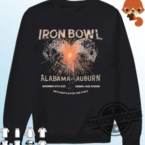Official Iron Bowl 2023 Shirt Alabama Vs Auburn Battle For The Iron Bowl 2023 Shirt trendingnowe.com 2